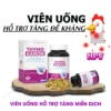 Viên Uống Hỗ Trợ Đào Thải H/P.V, Hỗ Trợ Tăng Miễn Dịch, Đề Kháng [THYMOKARON 30 Viên]