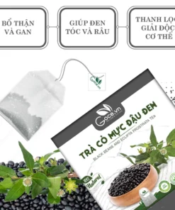 Trà cỏ mực đậu đen túi lọc Goce - Bổ thận mát gan 15 tuilocgochi10