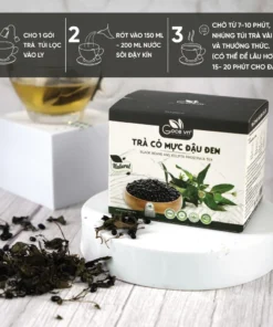 Trà cỏ mực đậu đen túi lọc Goce - Bổ thận mát gan 11 tuilocgochi2