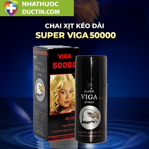 Xịt Super Viga 50000 của Đức tăng cường sinh lý nam chính hãng 17 viga1