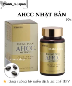 AHCC Nhật - Hộp 90v Tăng Đề Kháng , Đào Thải HPV hiệu quả Nhật Bản