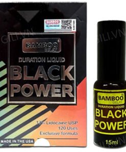 Bamboo Delay Black Power – Chống xuất tinh sớm an toàn & hiệu quả 4 bamboo delay black power avt 1
