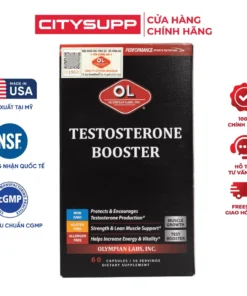 Alternative view of Viên uống tăng cường sinh lý nam Olympian Labs Testosterone Booster (60 Viên) Hỗ trợ bổ thận, tráng dương, Nhập khẩu Mỹ