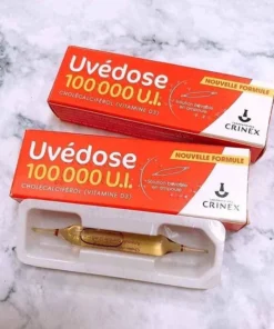 Alternative view of D3 hàm lượng cao , Vitamin D3 Uvedose Liều Cao 100000 UI Của Pháp (1 liều cho 3 tháng)