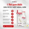 Dầu gội đầu sạch gàu, nấm da đầu, ngứa, phục hồi nang tóc và chống rụng tóc, dầu gội thảo dược KIREI 120ml