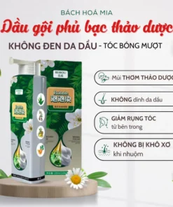 Dầu gội phủ bạc KHÔNG ĐEN DA ĐẦU, tóc BÓNG MƯỢT 7 dauphubac1 1