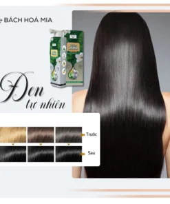 Dầu gội phủ bạc KHÔNG ĐEN DA ĐẦU, tóc BÓNG MƯỢT 10 dauphubac4