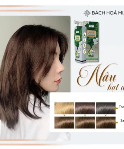 Dầu gội phủ bạc KHÔNG ĐEN DA ĐẦU, tóc BÓNG MƯỢT 12 dauphubac6