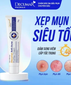 Alternative view of Kem Ngừa Mụn Decumar Anti-Acne ProMax Cream 15g Hỗ Trợ Giảm Mụn Sưng Viêm, Mờ Thâm Sẹo Hiệu Quả