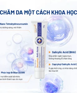 Kem Ngừa Mụn Decumar Anti-Acne ProMax Cream 15g Hỗ Trợ Giảm Mụn Sưng Viêm, Mờ Thâm Sẹo Hiệu Quả 28 decumar14