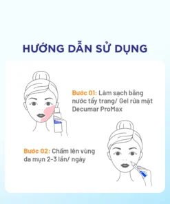 Kem Ngừa Mụn Decumar Anti-Acne ProMax Cream 15g Hỗ Trợ Giảm Mụn Sưng Viêm, Mờ Thâm Sẹo Hiệu Quả 23 decumar7