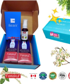 Alternative view of COmbo 2 Hộp Femakul [CANADA] đẩy lùi đau đầu, bốc hỏa, mất ngủ tiền mãn kinh, mãn kinh