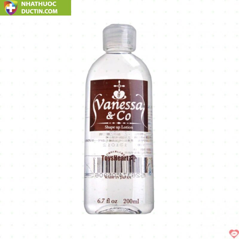 Gel Vanessa bôi trơn siêu mượt cấp ẩm cao 200ml 1 Gel Vanessa bôi trơn siêu mượt cấp ẩm cao 200ml