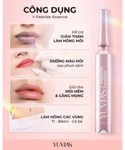 Tinh chất khử thâm làm hồng môi, ti ,hồng nhũ hoa dưỡng ẩm YUVIAS dung tích 10ml Son dưỡng 11 hongti4