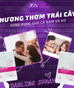 Xịt khử mùi vùng kín, Xịt ngon vùng kín vị trái cây nhiệt đới JOY20 hộp 20ml 8 joyxxit3