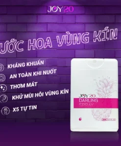 Xịt khử mùi vùng kín, Xịt ngon vùng kín vị trái cây nhiệt đới JOY20 hộp 20ml 9 joyxxit4