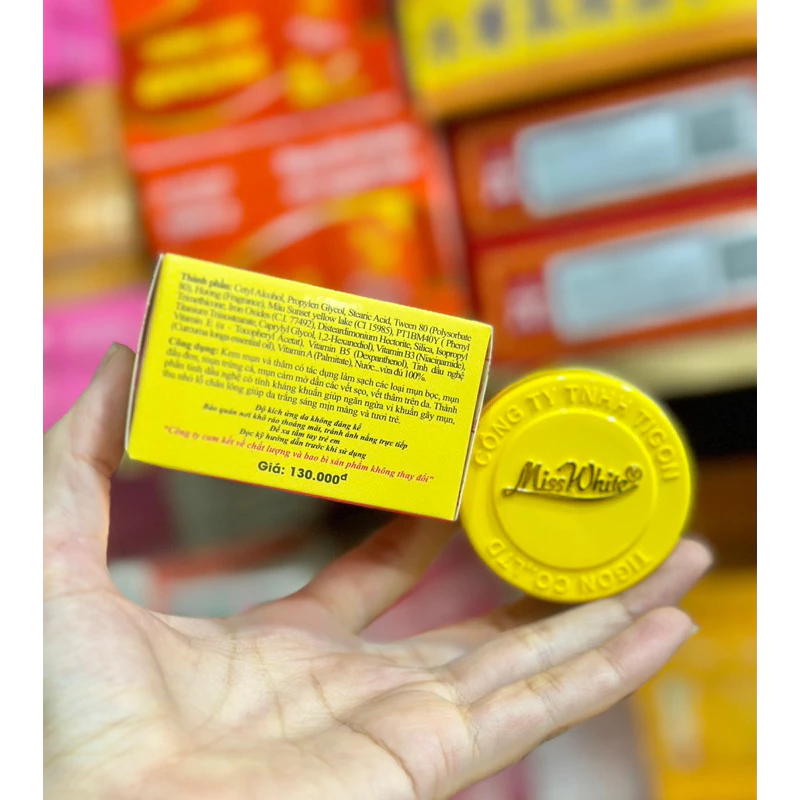 Kem mụn và thâm Miss White 12g 6 Kem mụn và thâm Miss White 12g - Ảnh 7