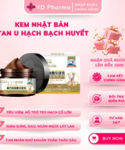 {CHÍNH HÃNG} -Kem Tan Hạch Cổ Truyền Nhật Bản, Teo U Hạch, Kem Mỡ Tiêu Tan Hạch Bạch Huyết Shixendo CAO CẤP