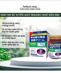 Alternative view of Kem Tan Rã Tuyến Giáp CHÍNH HÃNG Senjoko Nhật Bản - Giải Pháp Cường Giáp Hiệu Quả, Dễ Dàng Sử Dụng.