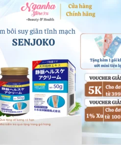 [CHÍNH HÃNG] Kem Bôi Suy Giãn Tĩnh Mạch Chân Senjoko Nhật Bản 50G - Cải thiện nhức mỏi, phù chân, nặng chân hiệu quả