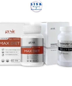 [COMBO] Max Diet Genie Và Derma87 Cell Belly Balance Genie, Hủy Mỡ Thừa Đánh Bay Mọi Loại Mỡ Lâu Năm, Giảm Cân Hiệu Quả