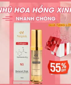 Hồng Nhũ Hoa Neipink N1 Kem chống thâm tái tạo làm hồng ti và vùng kín hiệu quả nhanh Pink Nipple chính hãng 12 neipink1