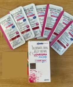 Lovegra Oral Jelly 100mg Thạch Uống Hỗ Trợ Tăng Ham Muốn Kích Thích Tình Dục Nữ Giới