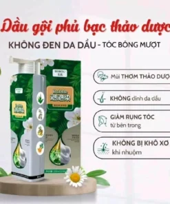 [CHAI 200ML] DẦU GỘI PHỦ BẠC [CHỈ NHUỘM TÓC, KHÔNG NHUỘM DA] , NHUỘM TÓC TẠI NHÀ, DẦU GỘI PHỦ BẠC