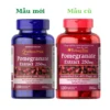 Viên Uống Lựu Chống Nắng Nội Sinh, Trắng Da, Giảm Nám Pomegranate Extract 250mg Puritan's Pride