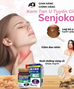 Alternative view of Kem Thảo Mộc Loại Bỏ U Tuyến Giáp SENJOKO Nhật Bản 50g – Dưỡng Da Vùng Cổ, Làm Dịu Da, Chăm Sóc Cổ Khỏe Mạnh