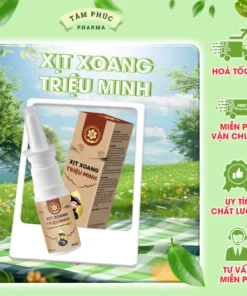 XỊT XOANG TRIỆU MINH 20ml – Giảm Nhanh Nghẹt Mũi, Chảy Nước Mũi, Cảm Cúm, Viêm xoang, Viêm Mũi 8 trieuminh1 1