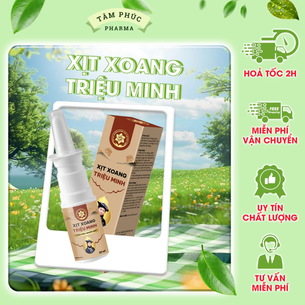 XỊT XOANG TRIỆU MINH 20ml – Giảm Nhanh Nghẹt Mũi, Chảy Nước Mũi, Cảm Cúm, Viêm xoang, Viêm Mũi 21 trieuminh1 1