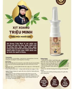 XỊT XOANG TRIỆU MINH 20ml – Giảm Nhanh Nghẹt Mũi, Chảy Nước Mũi, Cảm Cúm, Viêm xoang, Viêm Mũi 9 trieuminh2