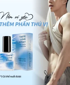 Xịt dưỡng thơm vùng kín nam UMIHA (10ml) - Hương thơm nước hoa nam tính, ngăn mùi và vi khuẩn gây viêm ngứa, dưỡng ẩm
