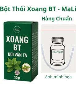 Thổi xoang bt mali hàng chuẩn hỗ trợ viêm xoang viêm mũi, bột thổi xoang bt thổi mũi bt. Dây thổi. 15 xoangbt1