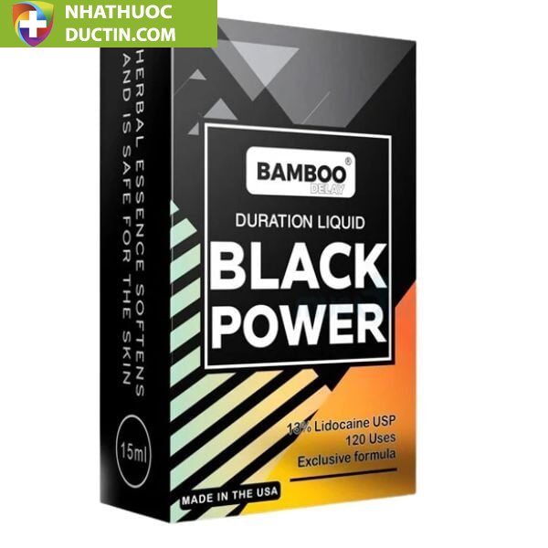Chai Xịt Bamboo Delay Black Power Hỗ Trợ Kéo Dài Thời Gian 4 Chai Xịt Bamboo Delay Black Power Hỗ Trợ Kéo Dài Thời Gian - Ảnh 4