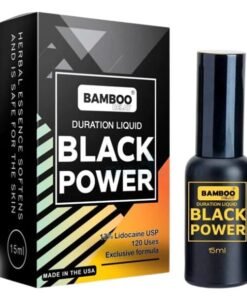 Chai Xịt Bamboo Delay Black Power Hỗ Trợ Kéo Dài Thời Gian