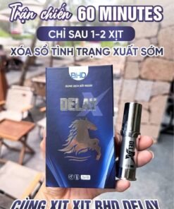 Alternative view of Xịt cải thiện sinh lí nam giới xuất tinh sớm Bổ Hoàn Dương Super BHD Mẫu Mới,Tăng khoái cảm, kéo dài thời gian quan hệ