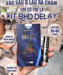 Xịt cải thiện sinh lí nam giới xuất tinh sớm Bổ Hoàn Dương Super BHD Mẫu Mới,Tăng khoái cảm, kéo dài thời gian quan hệ 17 bohoanguongxit3