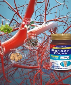 Alternative view of KEM BÔI GIÃN TĨNH MẠCH CHÂN SENJOKO 50G NHẬT BẢN, TĂNG TUẦN HOÀN MÁU, GIẢM ĐAU NHỨC, GIẢM PHÙ NỀ, ĐAU
