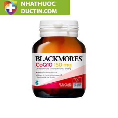 Blackmores coenzyme Q10 150mg - Blm CoQ10 - 30 viên 4 Blackmores coenzyme Q10 150mg - Blm CoQ10 - 30 viên - Ảnh 4