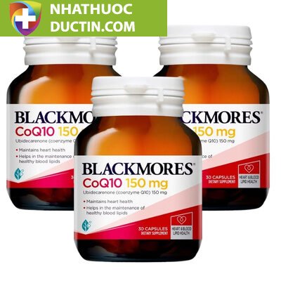 Blackmores coenzyme Q10 150mg - Blm CoQ10 - 30 viên 6 Blackmores coenzyme Q10 150mg - Blm CoQ10 - 30 viên - Ảnh 6