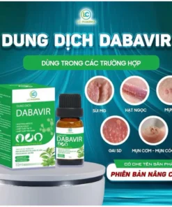Alternative view of (che tên) Dung Dịch chấm rụng DABAVIR