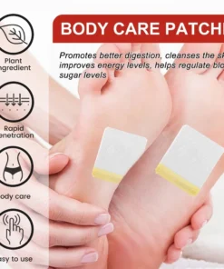 Hộp 14 Miếng Dán Ổn Định Đường Huyết HUATANGXIAO Dành Cho Người Lớn Tuổi Chiết Xuất Thảo Mộc 12 danchan3