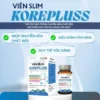 Giảm cân cấp tốc 10 kg cơ địa khó giảm Slim KorePluss hộp 30v hiệu quả thành phần tự nhiên giảm béo xuống cân nhanh