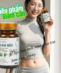 Viên uống giảm cân giảm béo Chính hãng Hộp 30 viên, Hỗ trợ kiểm soát cân nặng an toàn hiệu quả Body Sline