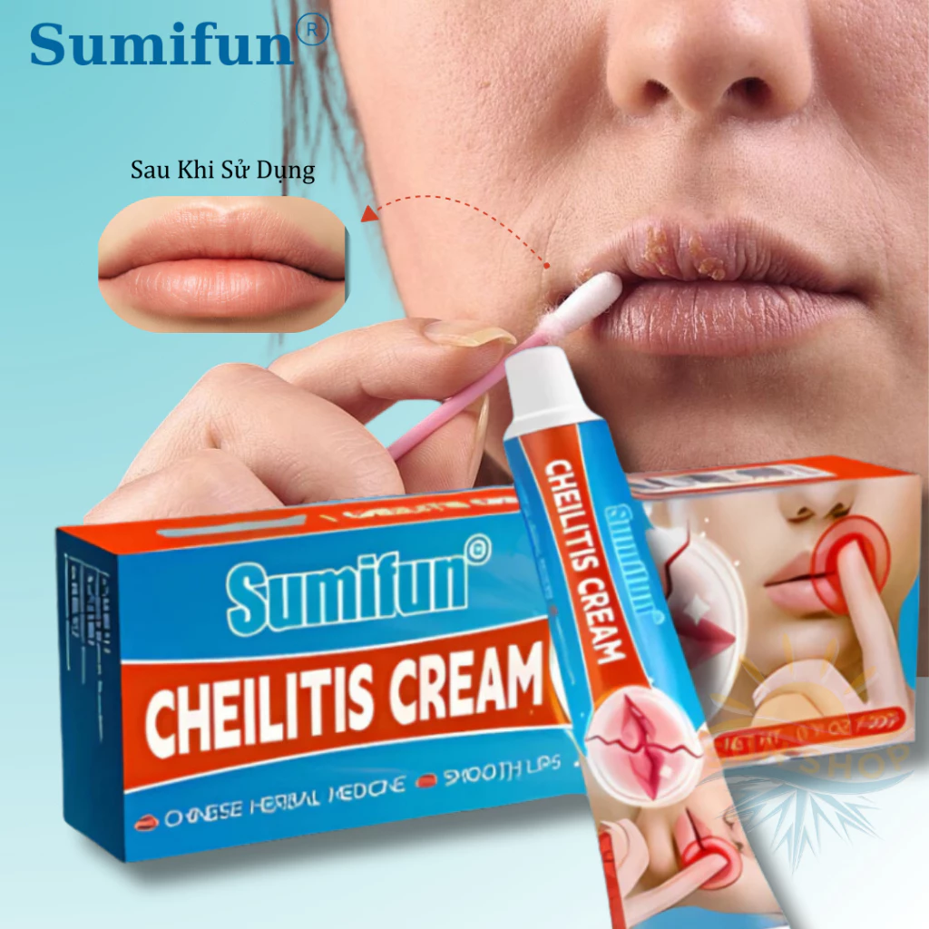 Kem Bong Mụn Môi FORDYCE SUMIFUN 20gr, Khử Thâm Môi, Dưỡng Ẩm Môi, Kem Chống Nứt Nẻ Môi, Môi Mềm Mịn Hồng Mướt 8 Kem Bong Mụn Môi FORDYCE SUMIFUN 20gr, Khử Thâm Môi, Dưỡng Ẩm Môi, Kem Chống Nứt Nẻ Môi, Môi Mềm Mịn Hồng Mướt - Ảnh 9
