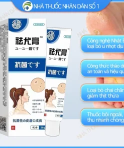 Kem bôi loại bỏ mụn thịt nhỏ trên cổ, da thừa, mụn cóc dạng sợi, mụn phẳng, mụn nhỏ ở vùng nách Nguyên liệu Nhật Bản