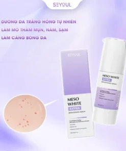 Alternative view of Tinh Chất Dưỡng Trắng Da Meso White SEYOUL Hỗ Trợ Dưỡng Da Căng Bóng, Trắng Sáng, Mịn Màng Tại Nhà