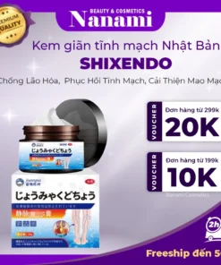 Alternative view of Kem Bôi Giãn Tĩnh Mạch Nội Địa Nhật Bản SHIXENDO – Kem SHIXENDO Phục Hồi Tĩnh Mạch, Cải Thiện Mao Mạch